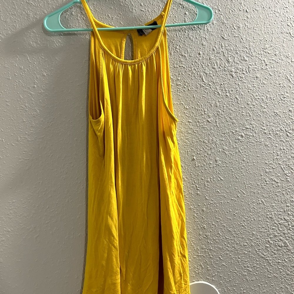 Small Yellow Flowy Dress